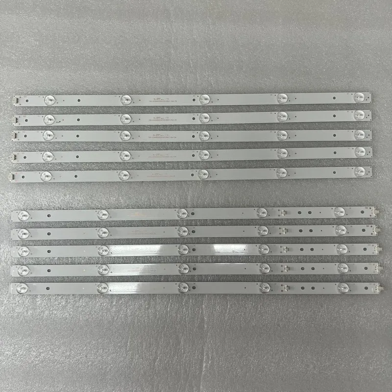 LED Strip 10LED For FUjcom FJ-554K Celed554k1018b7 DLED55CNC ZX55ZC332M10A0A4 ZX55ZC332M10A0V2 TVB55R4PR004 K55EMC3030T0510R64K