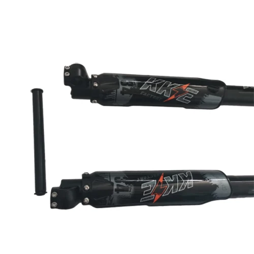 US Stock KKE Disc Brake Oil Spring Suspension Electric Bicycle Downhill Front Forks with KKE 220mm Rear Shock Suspension