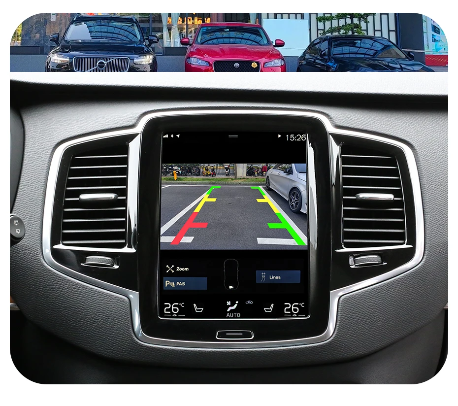 ISUDAR Wireless Carplay For Volvo XC90/XC60/XC40/S90/S60 Full Screen Carplay AI Upgrade Adapter USB Android Auto Hicar