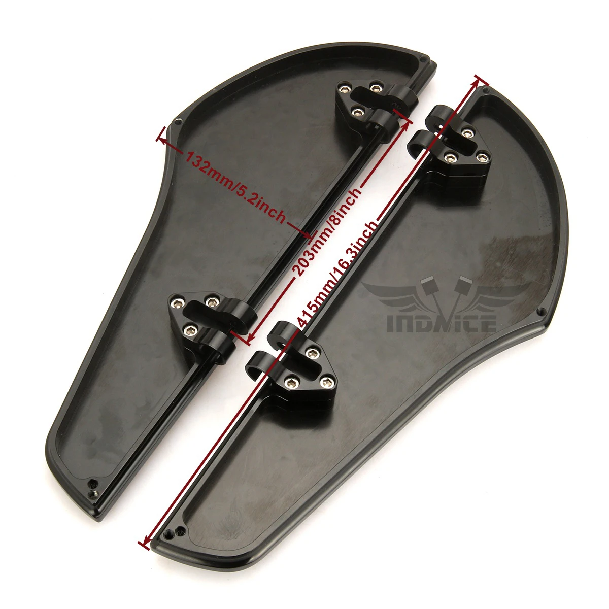For harley Touring FLT Black Defiance floorboards Heel Toe Shift Levers Standard FLHT FLHRS footboard Special FLHXS 1980-2022