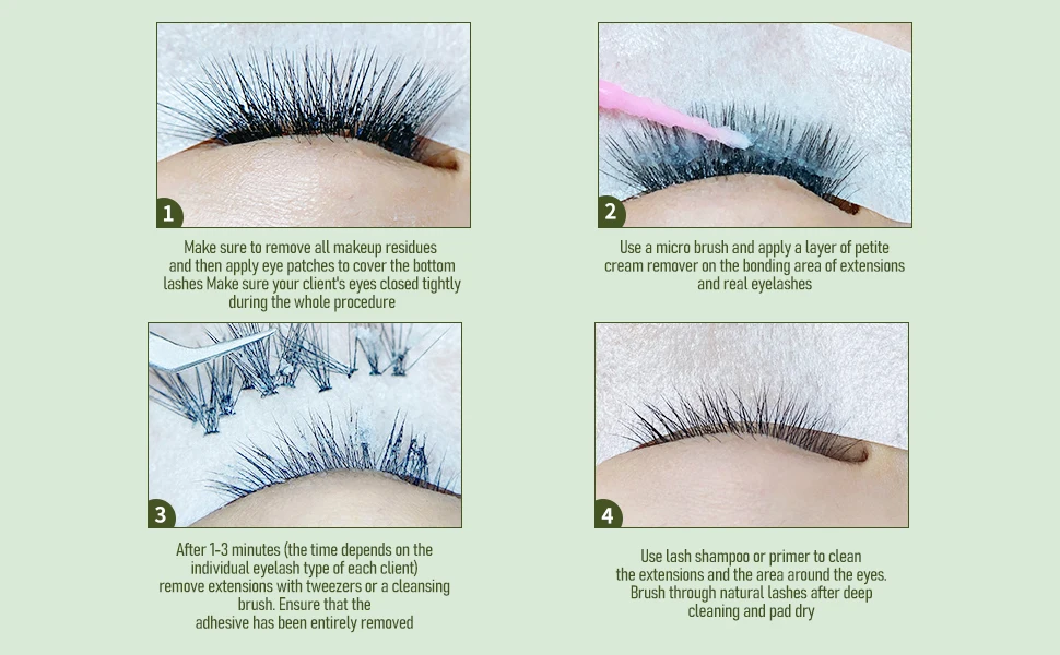 Veyes Inc Eyelash Extensions Cream Remover Veyelash Aloe Ingredients Eyelashes Glue Remover Soft Gentle Remover For Makeup