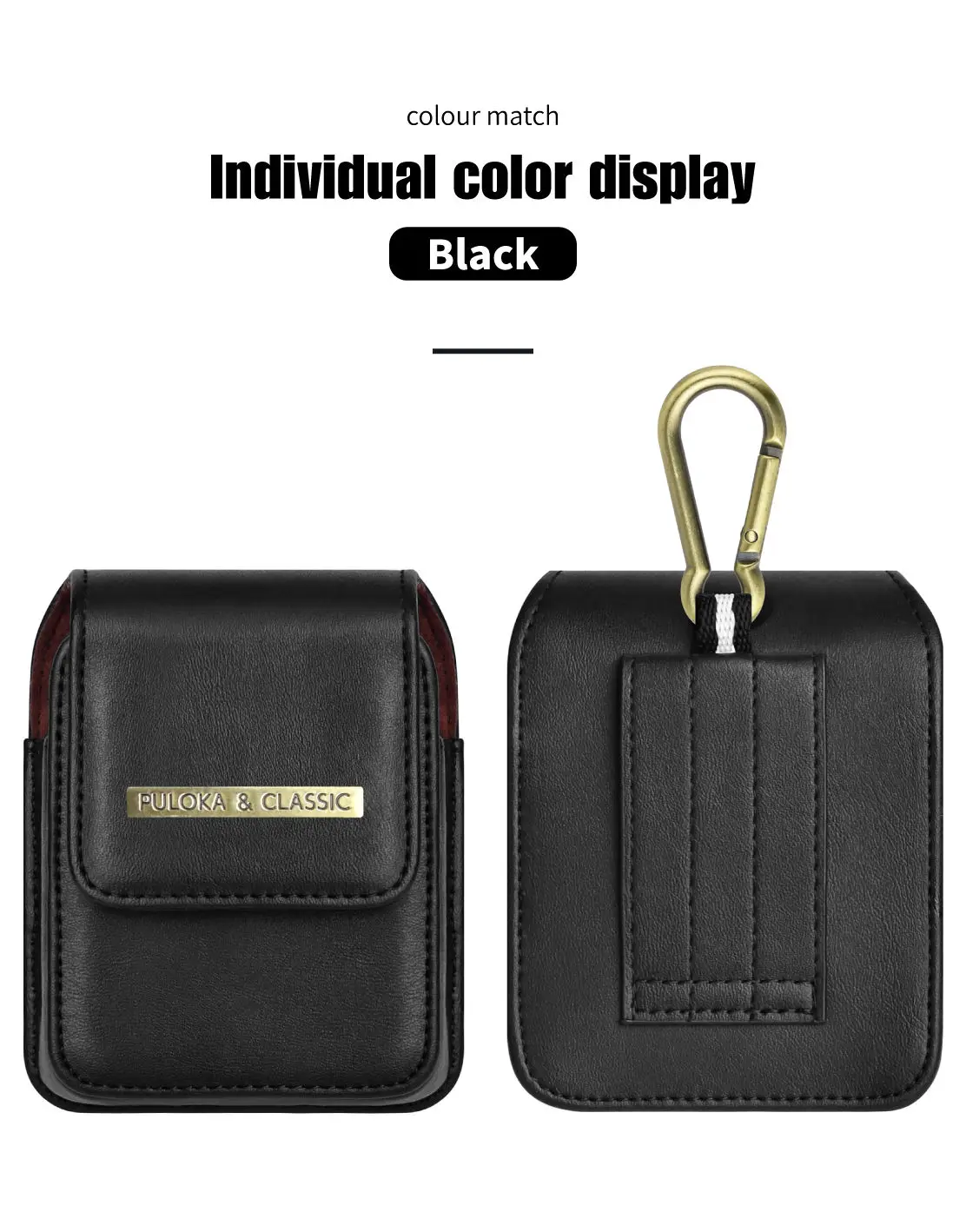 Phone Holster for Samsung Galaxy Z Flip, Z Flip 3, Z Flip 4 Case, Belt Clip Cell Phone Holster Holder Waist Carrying Hanging Bag