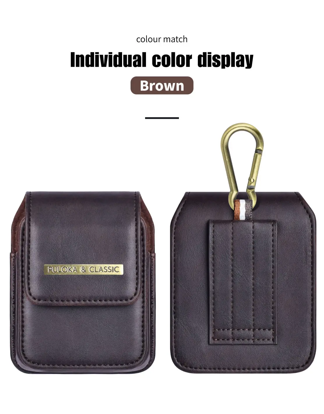 Phone Holster for Samsung Galaxy Z Flip, Z Flip 3, Z Flip 4 Case, Belt Clip Cell Phone Holster Holder Waist Carrying Hanging Bag