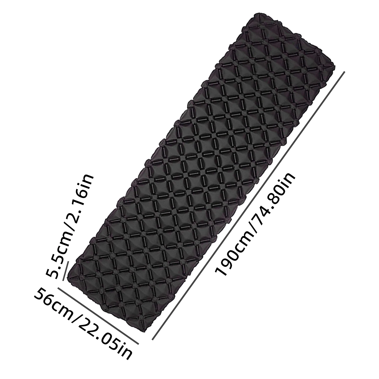 Camping Sleeping Pad Folding Inflatable Sleeping Mat Ultralight Camp Air Mattress With Foot Pump For Camping Accessories