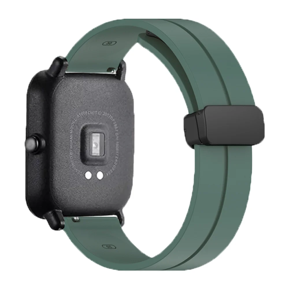 Strap For Amazfit GTS 3/4/2/2e/GTS 2 mini/GTR 4/2/3/pro/stratos/47mm 20mm 22mm Magnetic Buckle bracelet correa Amazfit bip band
