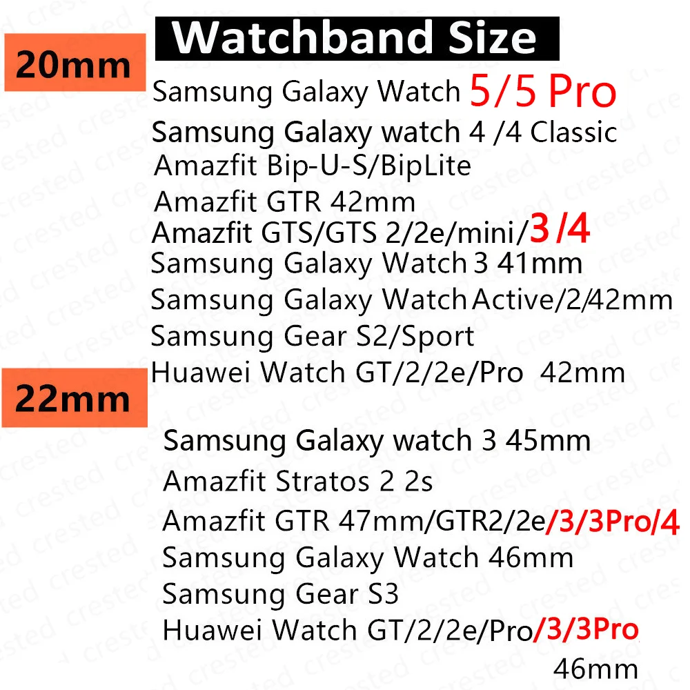 Strap For Amazfit GTS 3/4/2/2e/GTS 2 mini/GTR 4/2/3/pro/stratos/47mm 20mm 22mm Magnetic Buckle bracelet correa Amazfit bip band