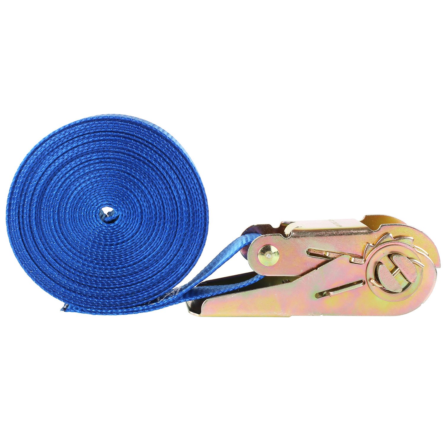 FIXKIT 10Pcs Tension Belt Lashing Straps Tie Down Straps Adjustable 6M Long Quick Release Buckle Durable Logistic Cargo Straps