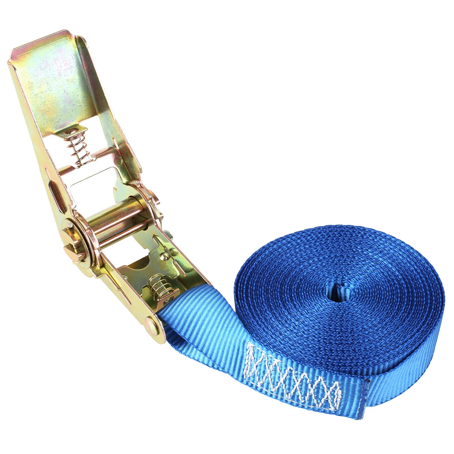 FIXKIT 10Pcs Tension Belt Lashing Straps Tie Down Straps Adjustable 6M Long Quick Release Buckle Durable Logistic Cargo Straps