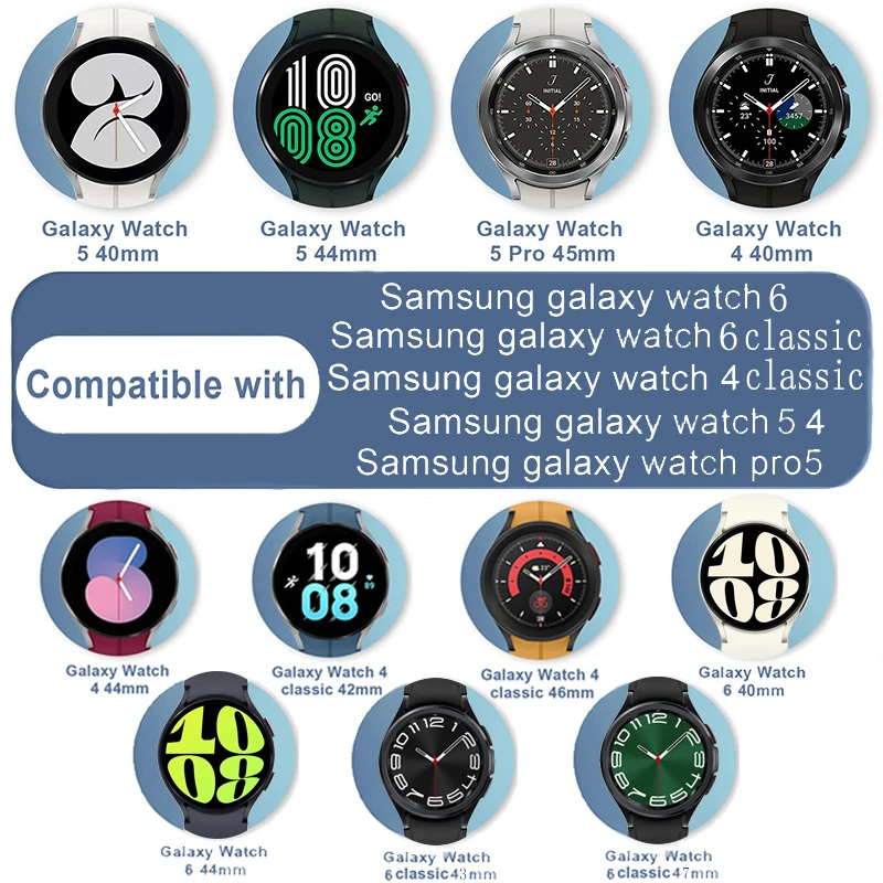 Alpine loop band For Samsung Galaxy Watch 6 5 4 44mm 40mm/6 classic 43mm 47mm 46mm 42mm/5 pro 45mm bracelet galaxy watch 4 strap