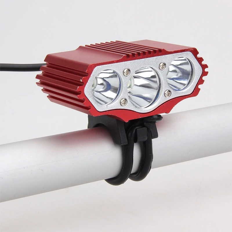 New T6 LED Bike Light 12000 Lm 3 x XML 3 Modes Bicycle Lamp Headlight Cycling Torch bike light led flashlight Accessories