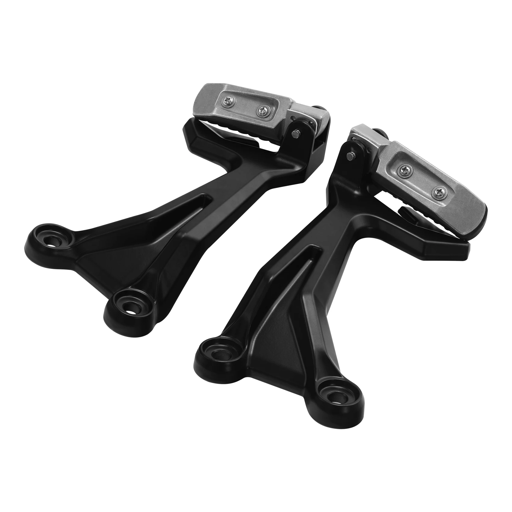 Rear Passenger Footrests Footpegs Brackets For Kawasaki Z650 Ninja 650 2017-2025 Motorcycle
