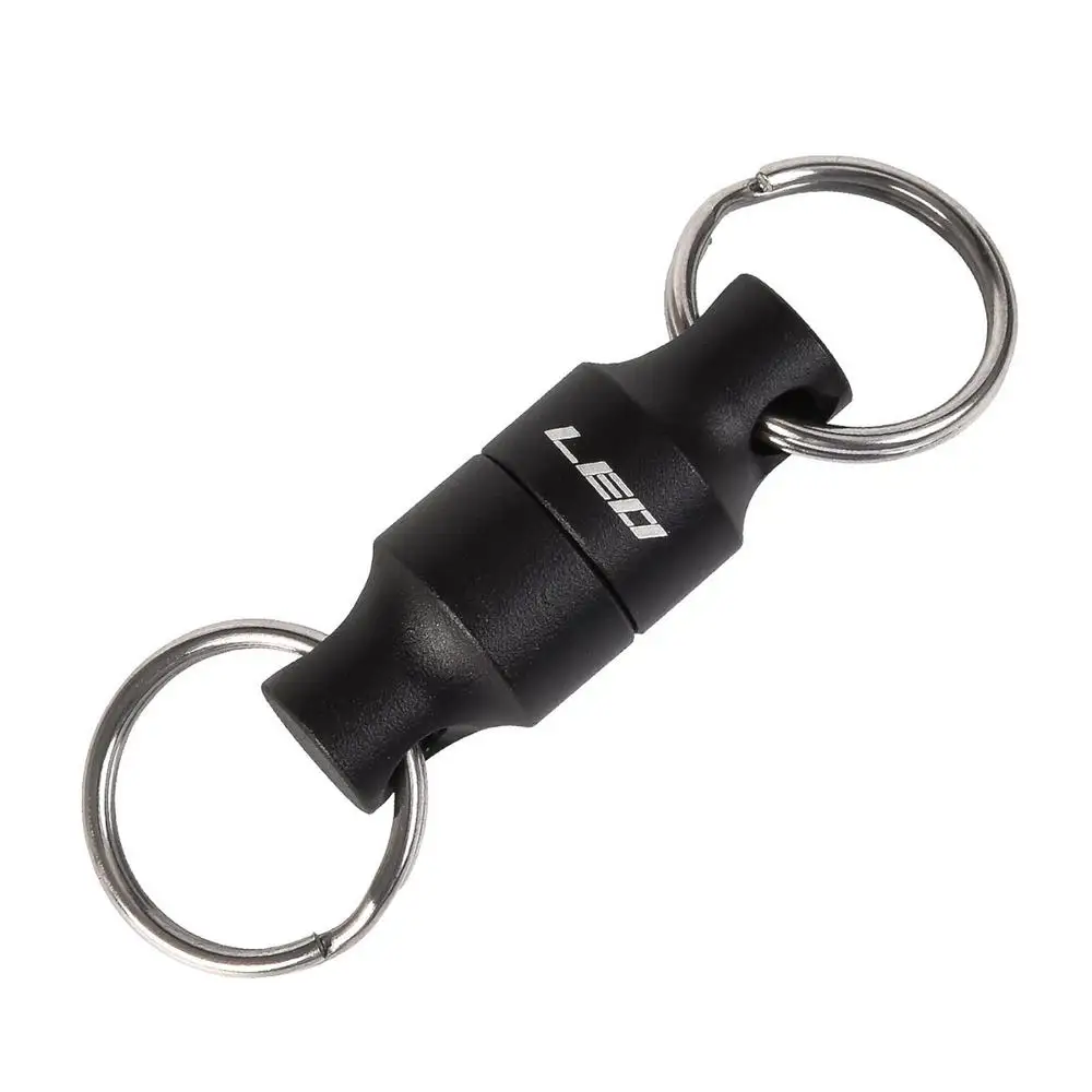 Fly Fishing Retractor Fishing Net Holder Fishing Retractor Net Release Keeper With Carabiner Alloy Magnet Clip Holder Fly