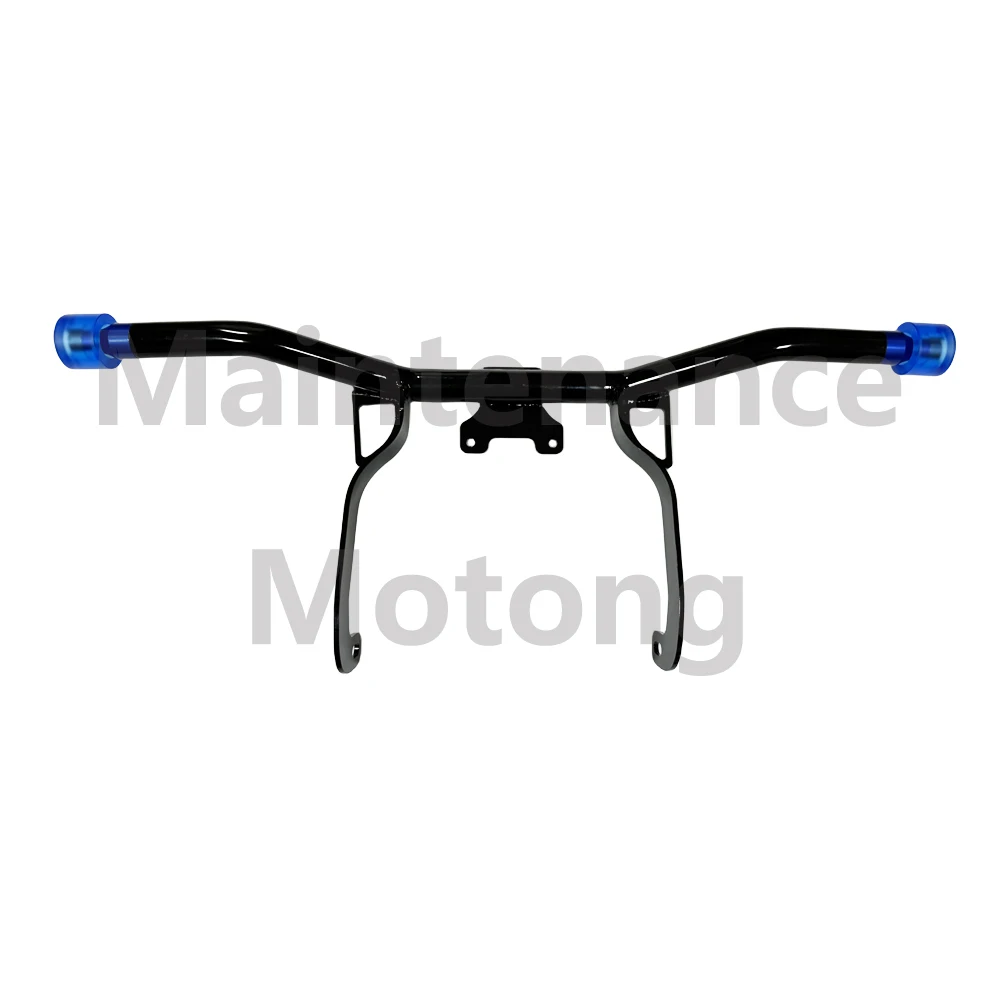 Motorcycle Front Highway Engine Guard Crash Bar Steel Falling Protection Black For Harley Road Glides Street Glides Road Glides