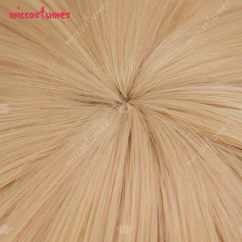 【Ready for Ship】Miccostumes Women's Cosplay Wig Princess Golden Wig for Halloween