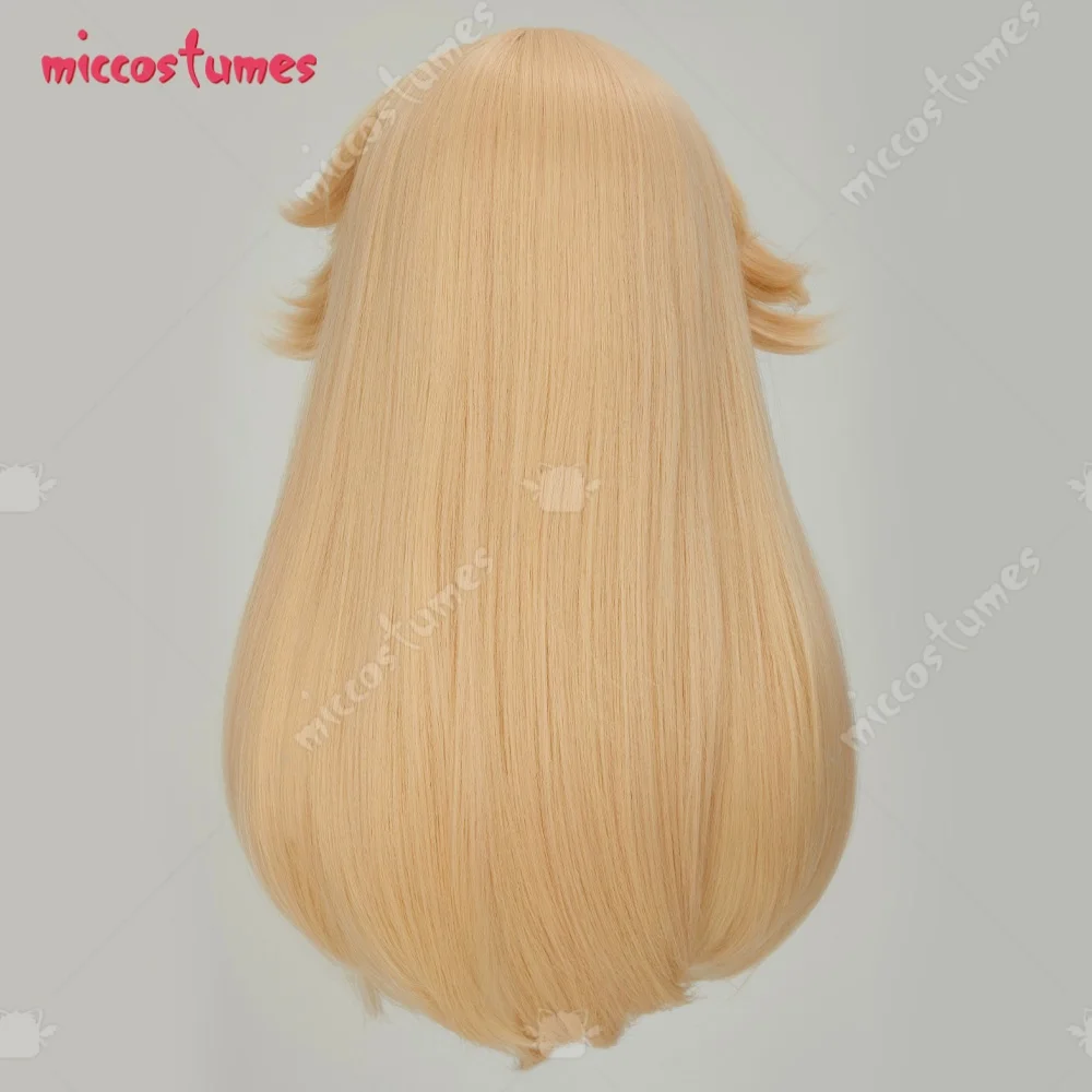 【Ready for Ship】Miccostumes Women's Cosplay Wig Princess Golden Wig for Halloween