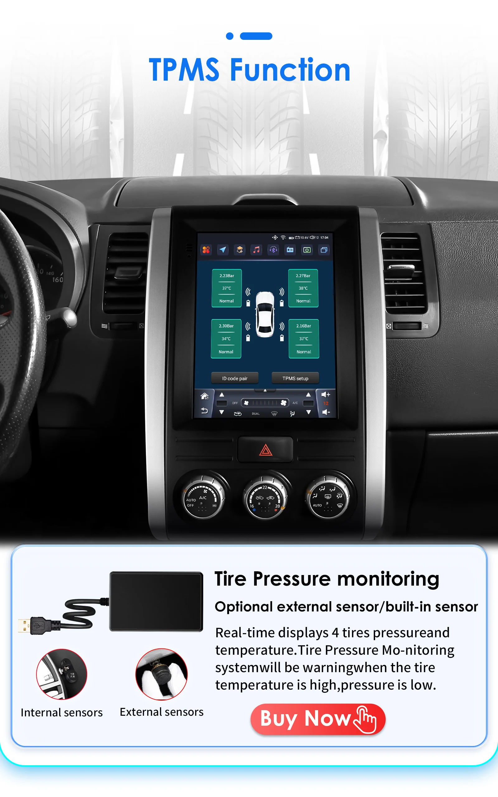 Hizpo For Tesla Style Android 13 Car Radio for Nissan X-Trail Xtrail 2 T31 MX6 2007 Multimedia Player 2 Din Stereo Carplay GPS