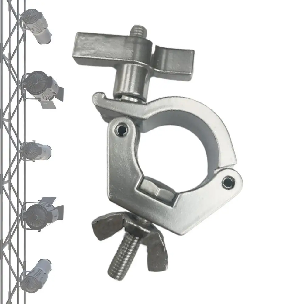Truss Clamp For Light Aluminum Alloy Truss Clamp Swivel For Lights Lightweight Multifunctional Stable Stage Lighting Accessories