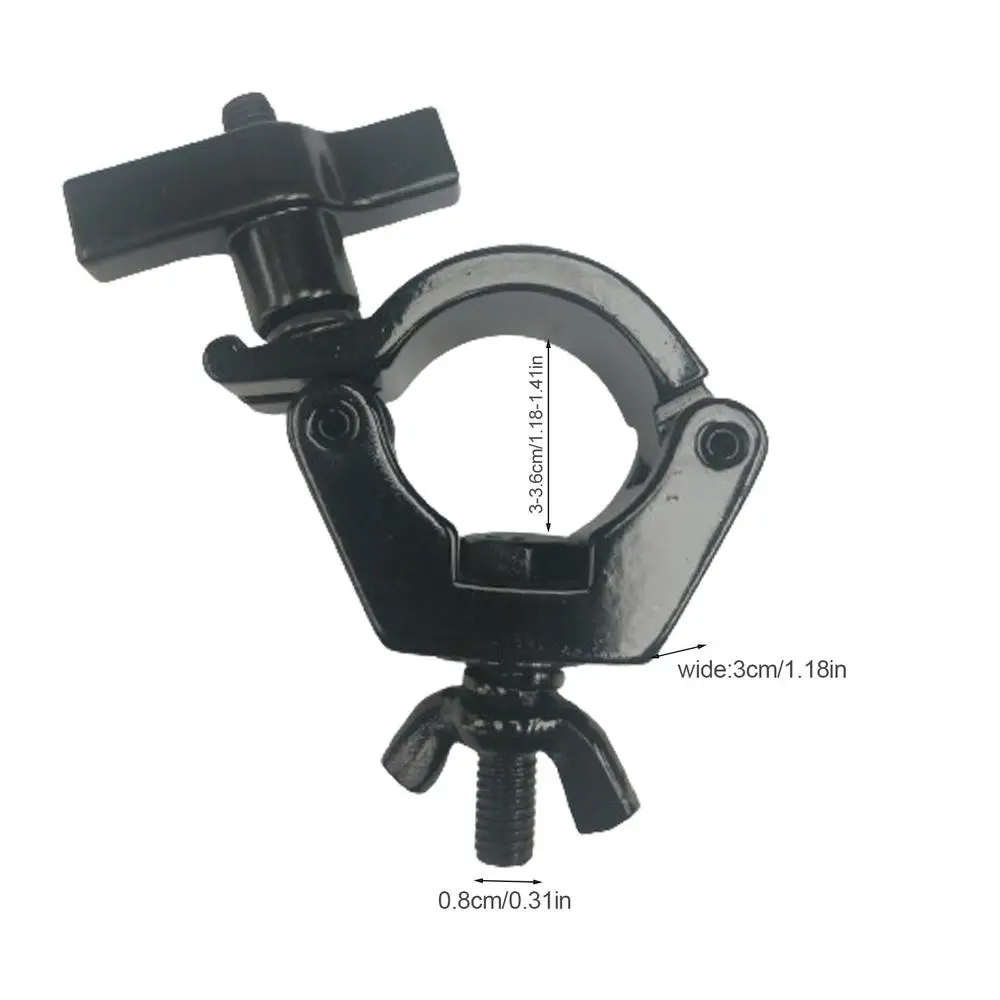 Truss Clamp For Light Aluminum Alloy Truss Clamp Swivel For Lights Lightweight Multifunctional Stable Stage Lighting Accessories