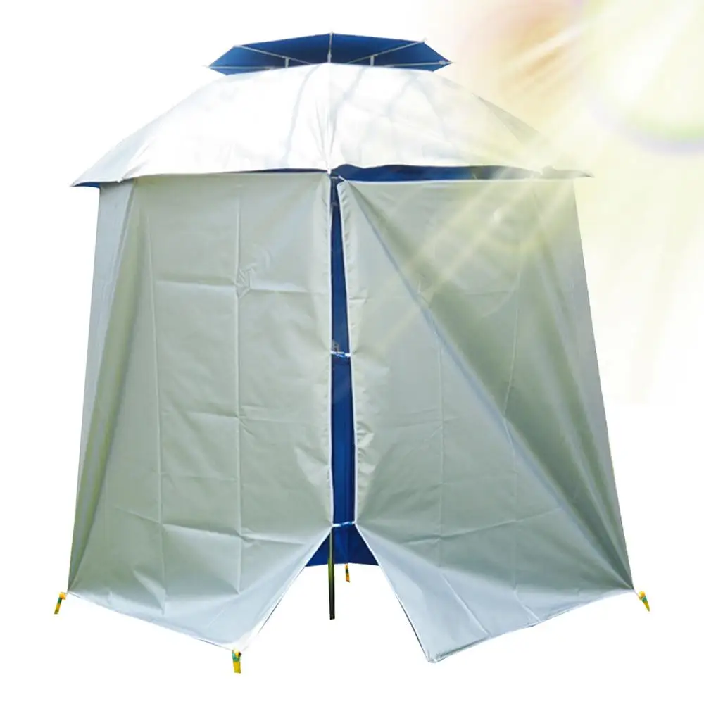 Fishing Umbrella Cloth Umbrella Shade Replacement Cloth SunShelter Waterproof Umbrella Canopy Sun Protection for Fishing Camping