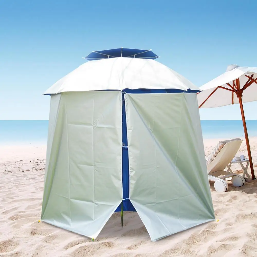 Fishing Umbrella Cloth Umbrella Shade Replacement Cloth SunShelter Waterproof Umbrella Canopy Sun Protection for Fishing Camping