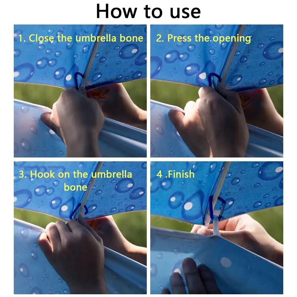 Fishing Umbrella Cloth Umbrella Shade Replacement Cloth SunShelter Waterproof Umbrella Canopy Sun Protection for Fishing Camping