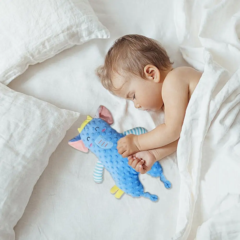 Animal Hand Puppets For Kids Teething Toys Kids Puppets Plush Puppets Soft Teether Educational Toys Elephant Rabbit Lion Plush