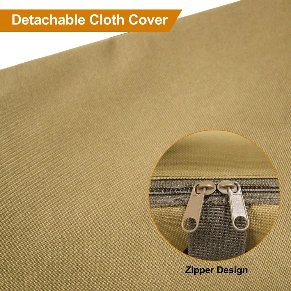 Stadium Thermal Seat Pad with Detachable Cover, Fishing Chair Upgrade Heated Seat Cushion, Portable Anti-Slip 3 Adjustable Modes