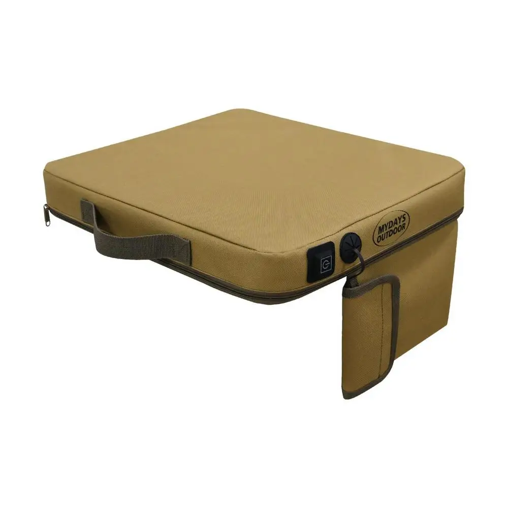 Stadium Thermal Seat Pad with Detachable Cover, Fishing Chair Upgrade Heated Seat Cushion, Portable Anti-Slip 3 Adjustable Modes