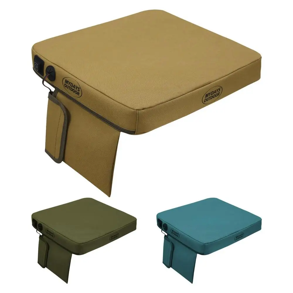 Stadium Thermal Seat Pad with Detachable Cover, Fishing Chair Upgrade Heated Seat Cushion, Portable Anti-Slip 3 Adjustable Modes