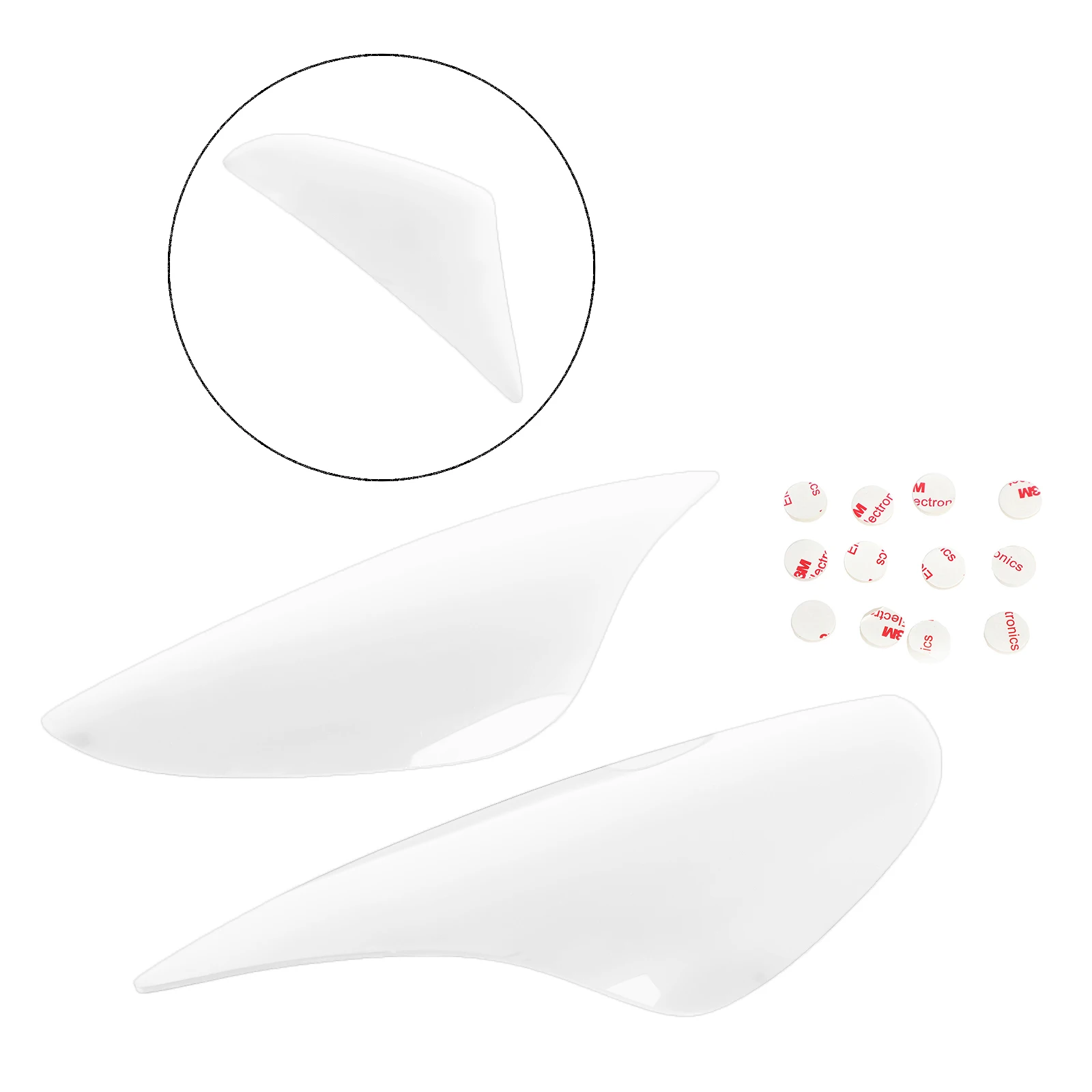 Areyourshop Front Headlight Lens Protection Fits For Kawasaki Zx-6R Zx 6R 636 2005 2006 Motorcycle Parts