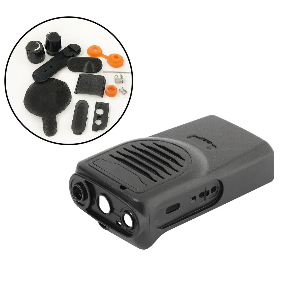 Walkie-Talkie Replacement Front Housing Case KIT for Mag One A8 BPR40 Two Way Radio--VBLL