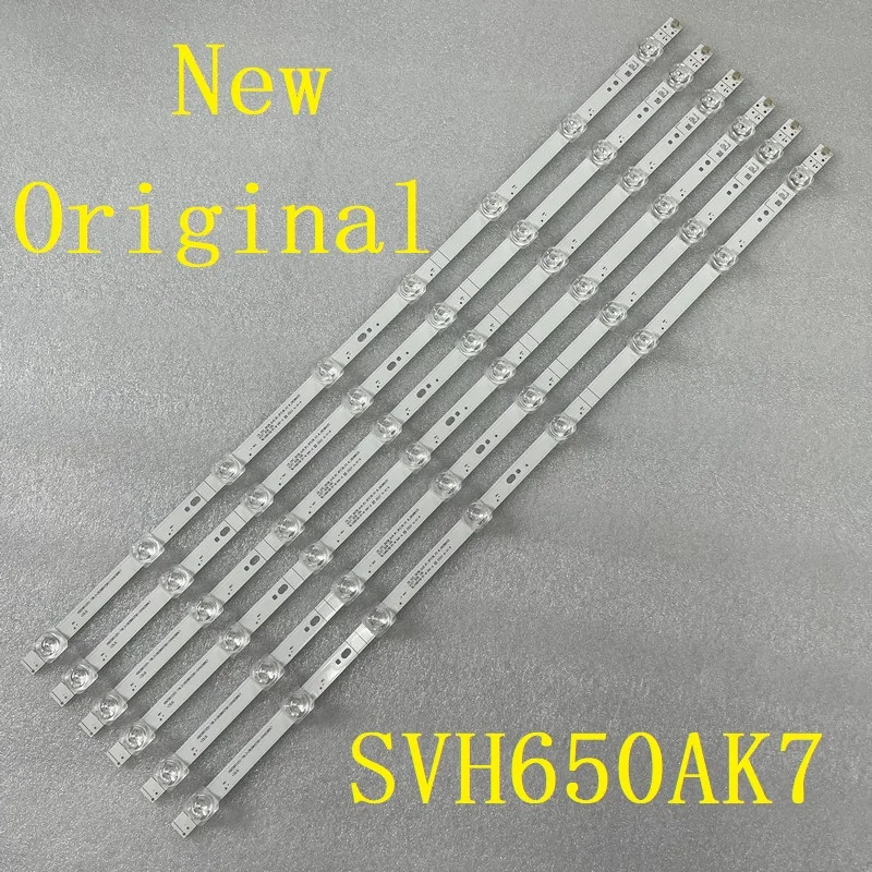 8LED LED Backlight Strip For Hisense 65R6100GM 65A6100FS HZ65E3D HZ65A56E 65A6G HD650X1U51-T0L3 SVH650AK7 ZD_SSC_D650_6X8