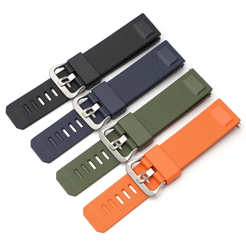 23mm Sports Silicone Watch Strap for PRW-6900 PRW-6800/3400 High Quality Rubber Watchbands Quick Release Accessories