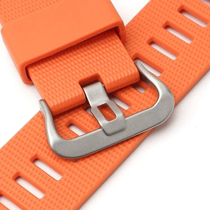 23mm Sports Silicone Watch Strap for PRW-6900 PRW-6800/3400 High Quality Rubber Watchbands Quick Release Accessories
