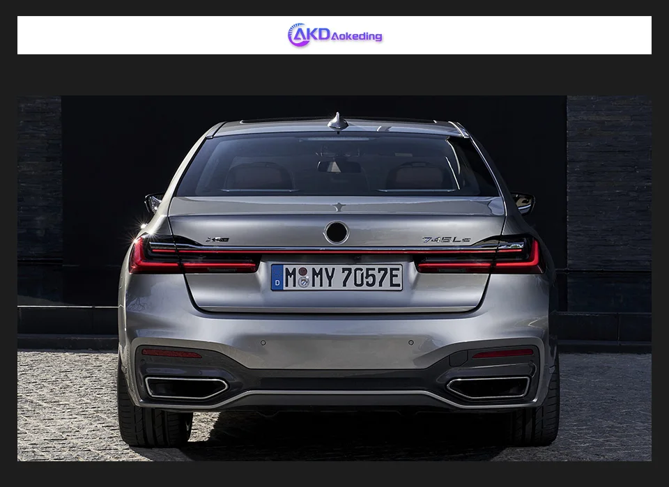 Auto Parts For BMW 7 Series G11 G12 Taillight 2016-2018 latest Styling LED Brake reversing light Car Accesorios Modified