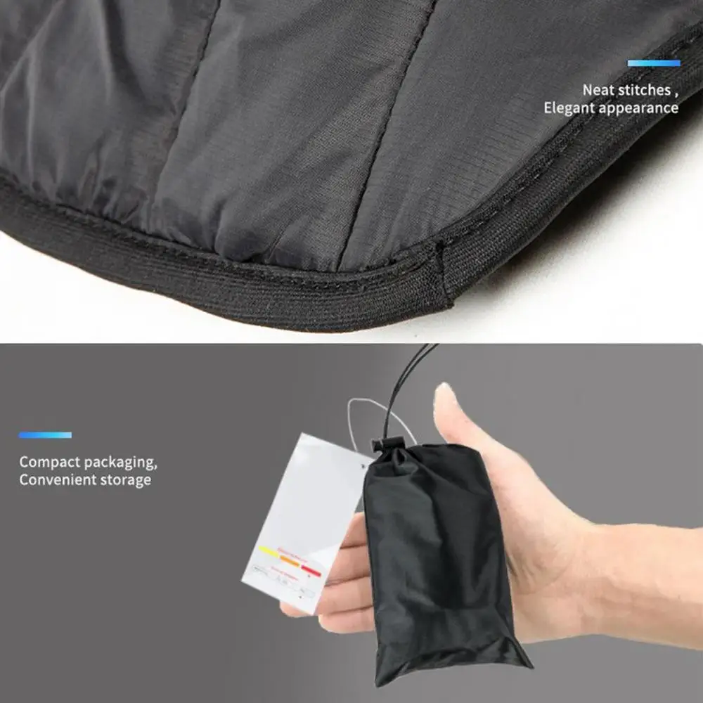 Winter Warm Neck Chest Warmer For Men Women Windproof Motorbike Warm Scarf Moto Neck Cloak Motorcycle Cycling Thermal Collar