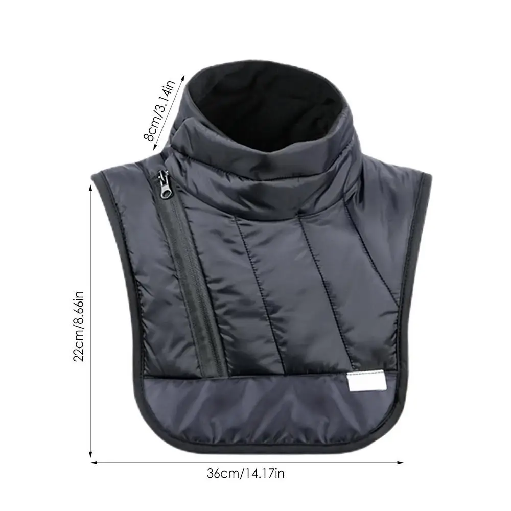 Winter Warm Neck Chest Warmer For Men Women Windproof Motorbike Warm Scarf Moto Neck Cloak Motorcycle Cycling Thermal Collar