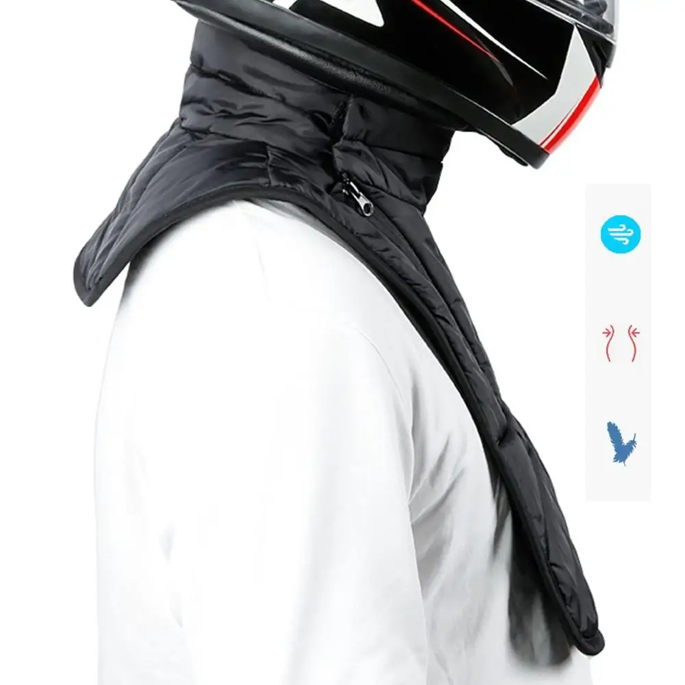 Winter Warm Neck Chest Warmer For Men Women Windproof Motorbike Warm Scarf Moto Neck Cloak Motorcycle Cycling Thermal Collar