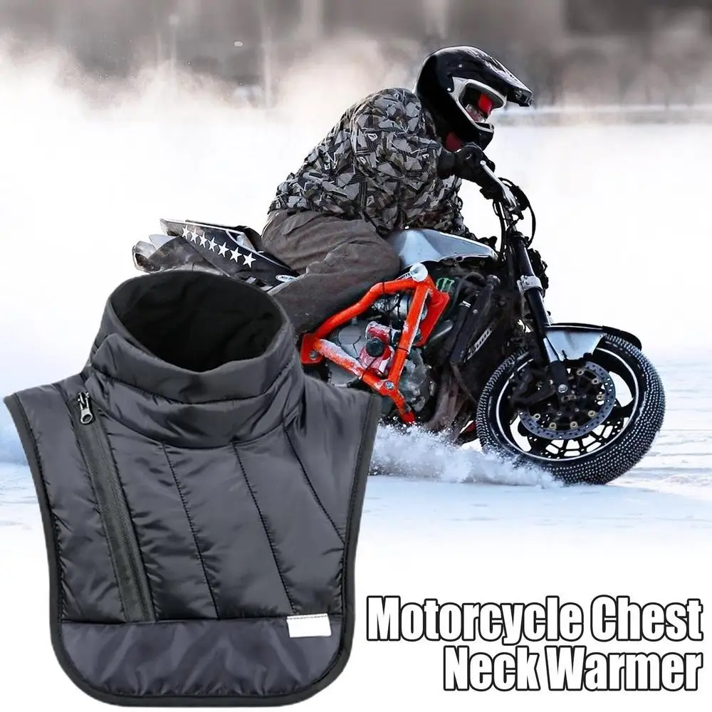 Winter Warm Neck Chest Warmer For Men Women Windproof Motorbike Warm Scarf Moto Neck Cloak Motorcycle Cycling Thermal Collar