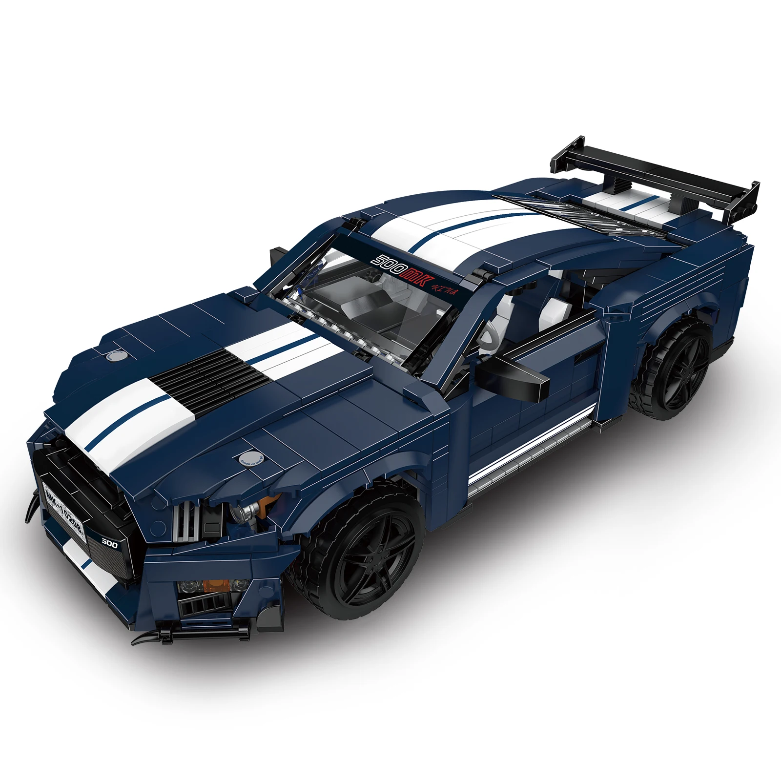 Mold King 10208 Technical Car Toys GT500 Building Blocks Bricks Sheby Car Sports Racing Car Building Block Vehicle Bricks Toys