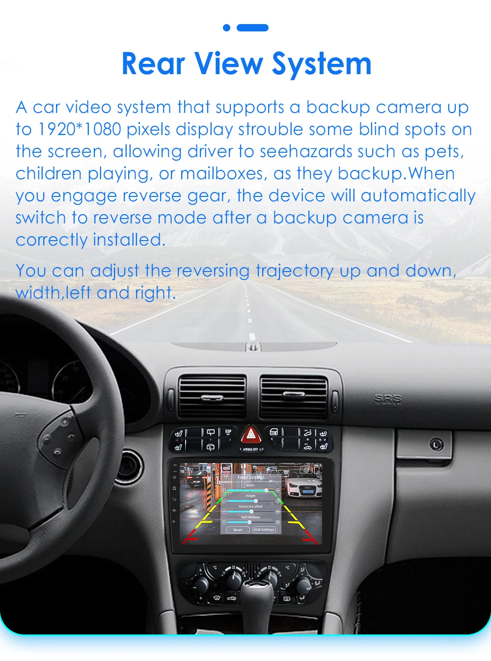 Hizpo Android Car Radio For Mercedes-Benz A W168 C W203 G W463 Vaneo Vito Viano CLK Class C209 Multimedia GPS RDS Stereo Carplay