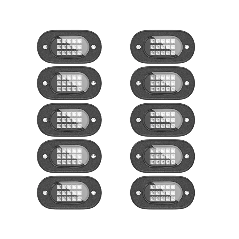 Underglow LED Car Lights Underbody Lamp Car RGB Ground Lighting App Control 12V Trail Rig Light Vehicle SUV Trucks Rock Lights