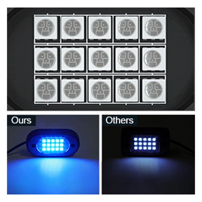 Underglow LED Car Lights Underbody Lamp Car RGB Ground Lighting App Control 12V Trail Rig Light Vehicle SUV Trucks Rock Lights