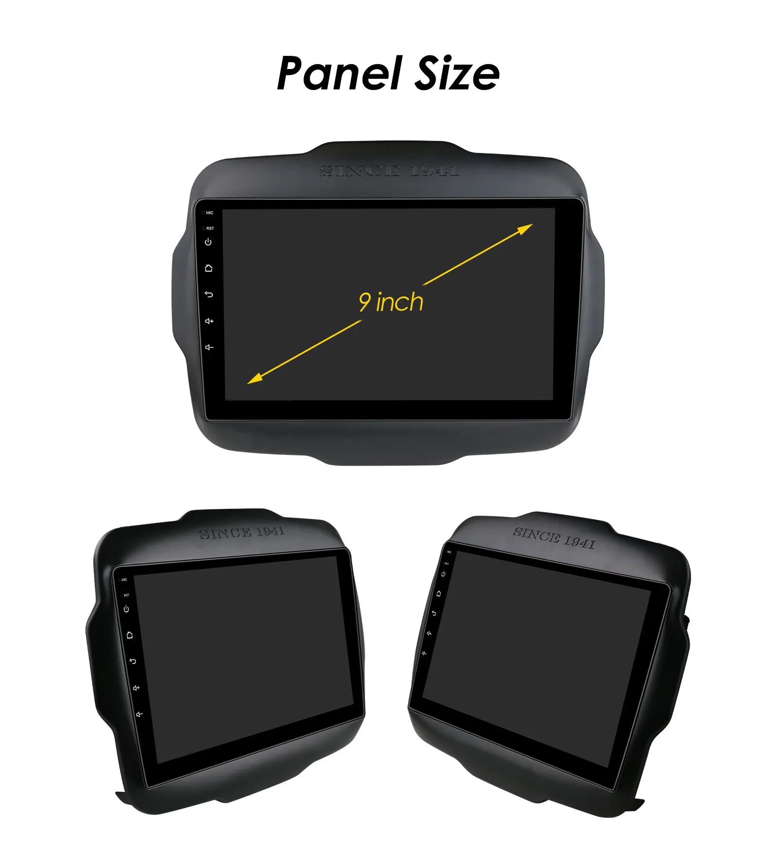 Hizpo 2 Din Android 13 For Jeep Renegade 2016 - 2020 Car Radio Multimedia Video Player Stereo Navigation GPS Carplay Auto 7862