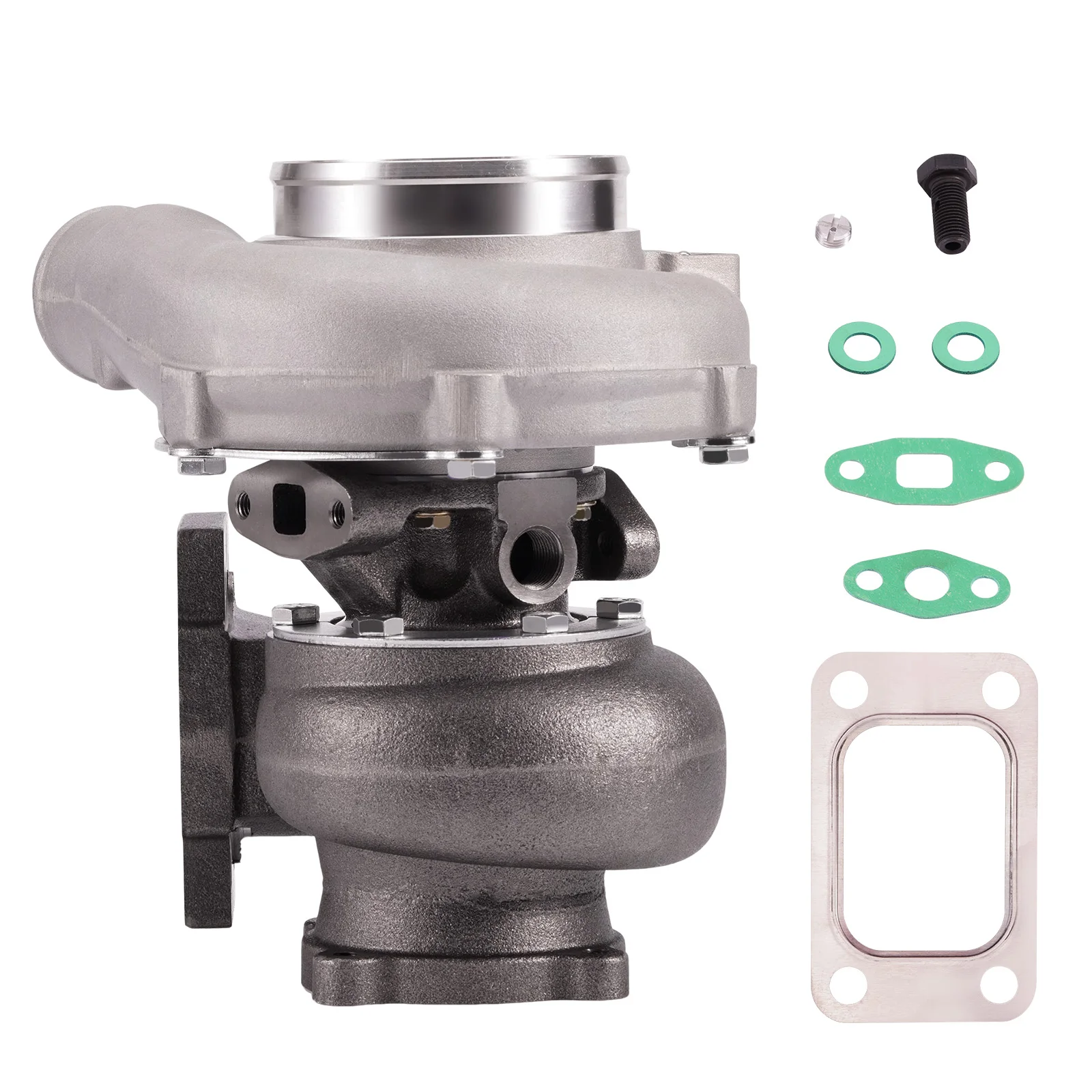 GT3037 Turbocharger Universal Turbo 500BHP T3 Flange for 2.5-3.0L 4/6 Cyl Engines