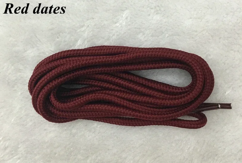 1Pair Classic Round Shoe laces Outdoor Sneakers Shoes Laces Solid Color Kids Adult Shoelaces 90/120/150CM YD-1