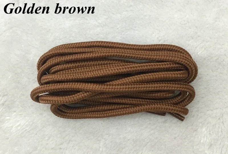 1Pair Classic Round Shoe laces Outdoor Sneakers Shoes Laces Solid Color Kids Adult Shoelaces 90/120/150CM YD-1