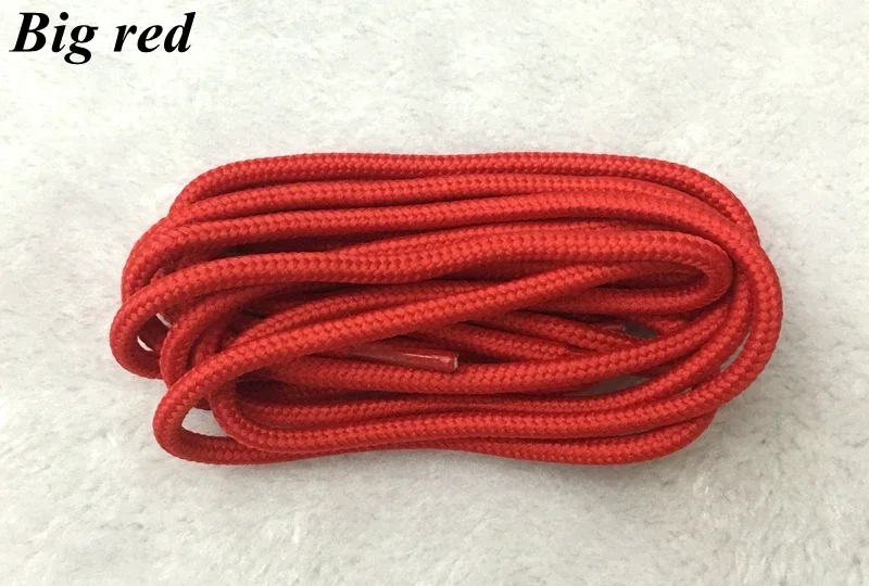 1Pair Classic Round Shoe laces Outdoor Sneakers Shoes Laces Solid Color Kids Adult Shoelaces 90/120/150CM YD-1