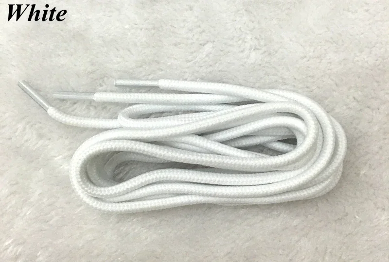 1Pair Classic Round Shoe laces Outdoor Sneakers Shoes Laces Solid Color Kids Adult Shoelaces 90/120/150CM YD-1