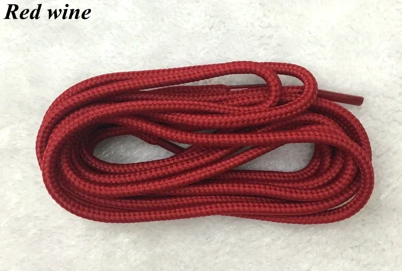 1Pair Classic Round Shoe laces Outdoor Sneakers Shoes Laces Solid Color Kids Adult Shoelaces 90/120/150CM YD-1